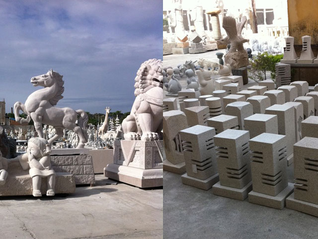 中国彫刻品工場の写真 中国彫刻品工場の写真